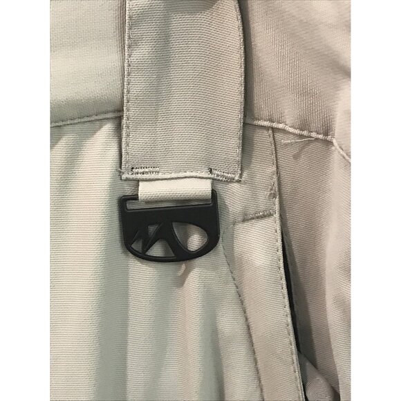 Marker Snow Ski Pants Mens XL Gray Snowboarding Adjustable Waist Zippered Legs - Picture 3 of 16